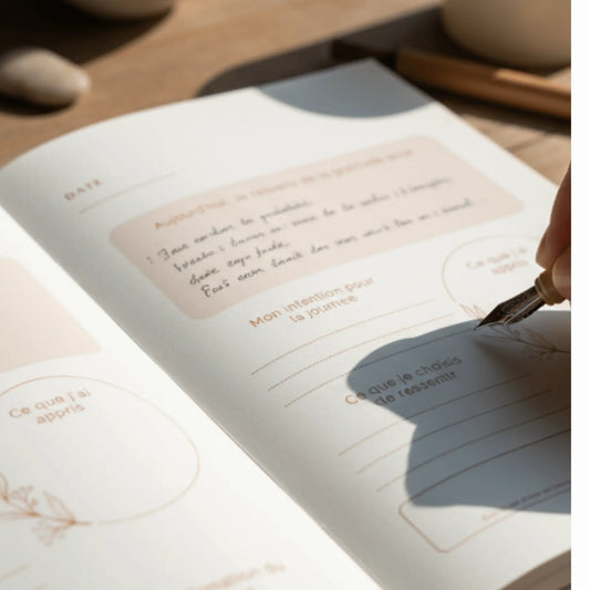 Comment écrire un journal de gratitude : le guide pour transformer ton quotidien