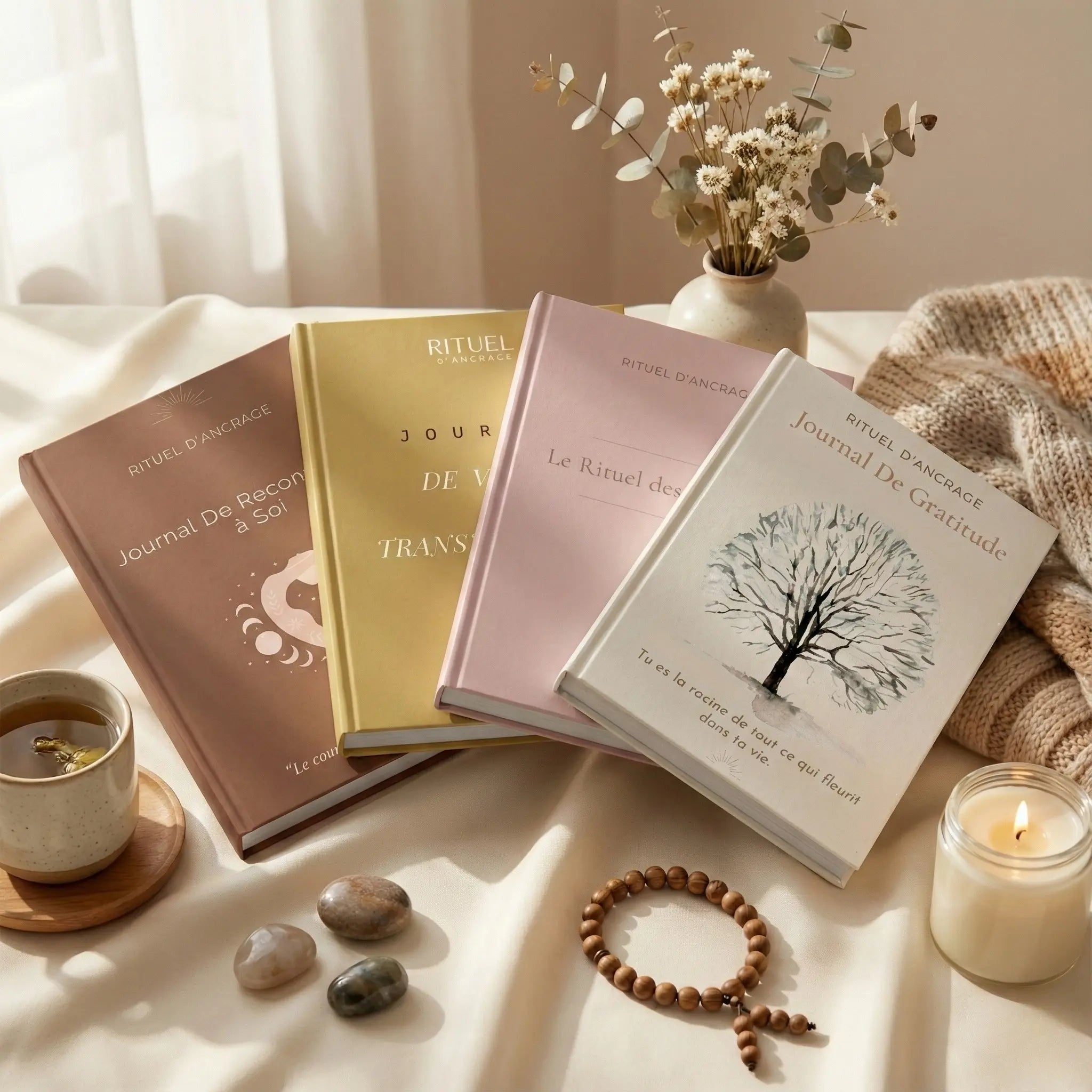 journaux guidés rituel d'ancrage