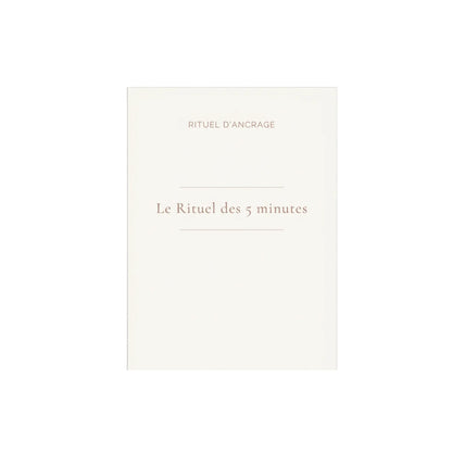 Journal Rituel des 5 minutes