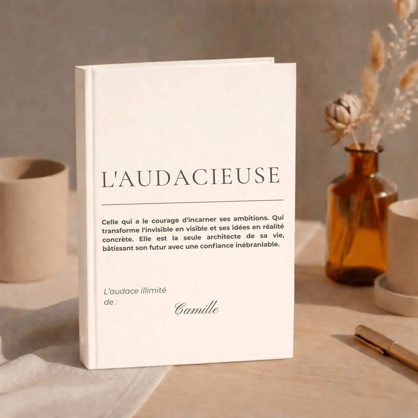 Cahier Signature L'AUDACIEUSE