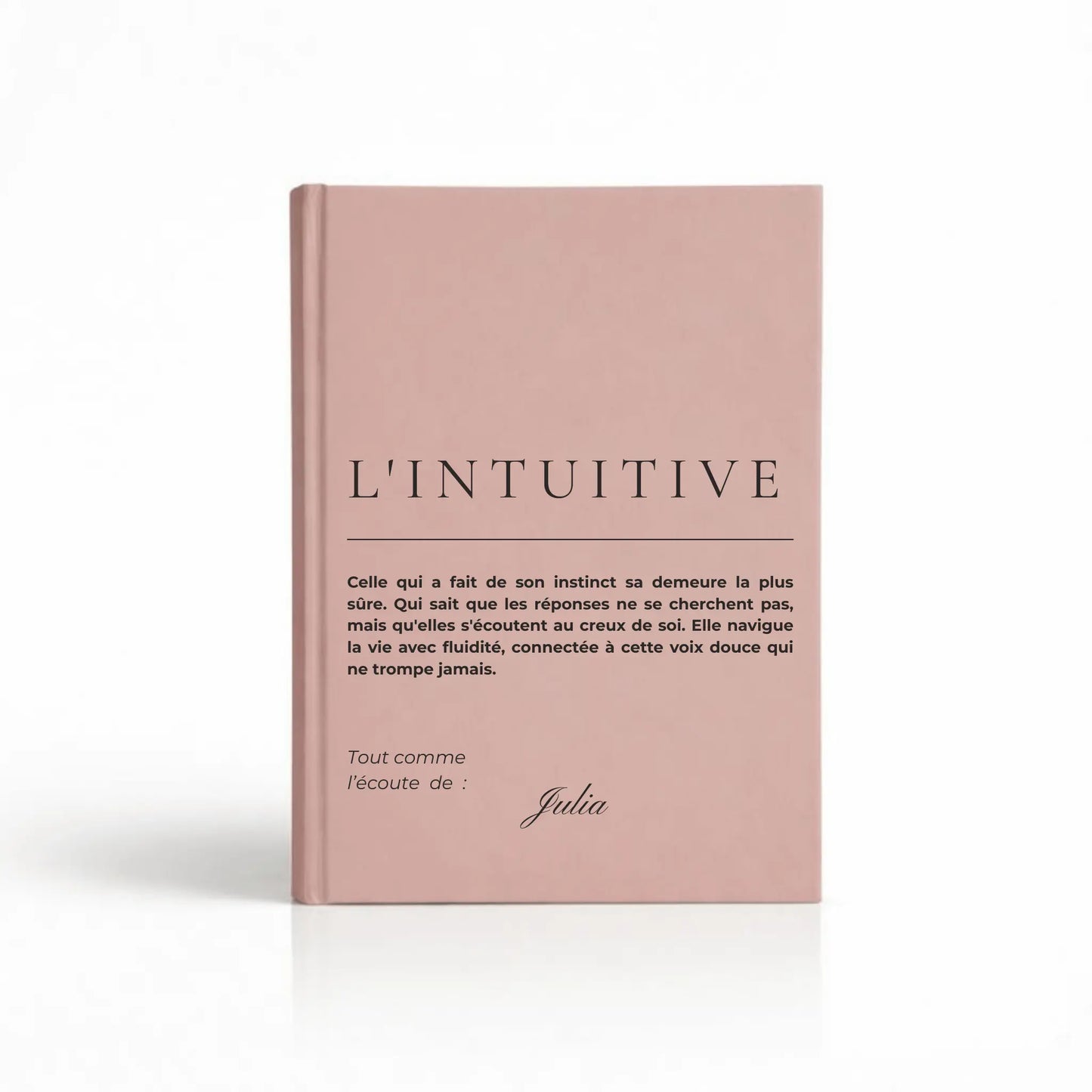 cahier a5 premium personnalise pour femme