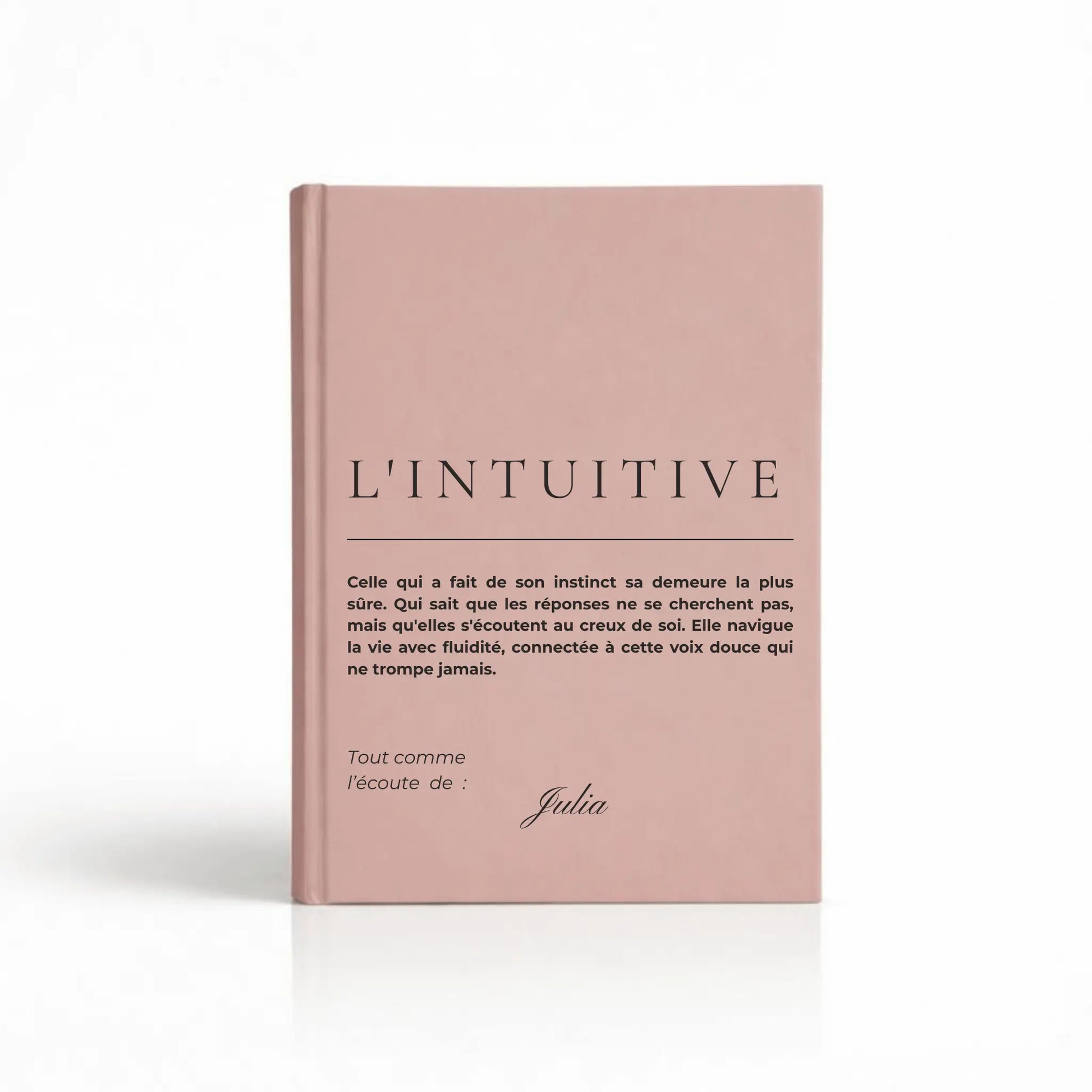cahier a5 premium personnalise pour femme
