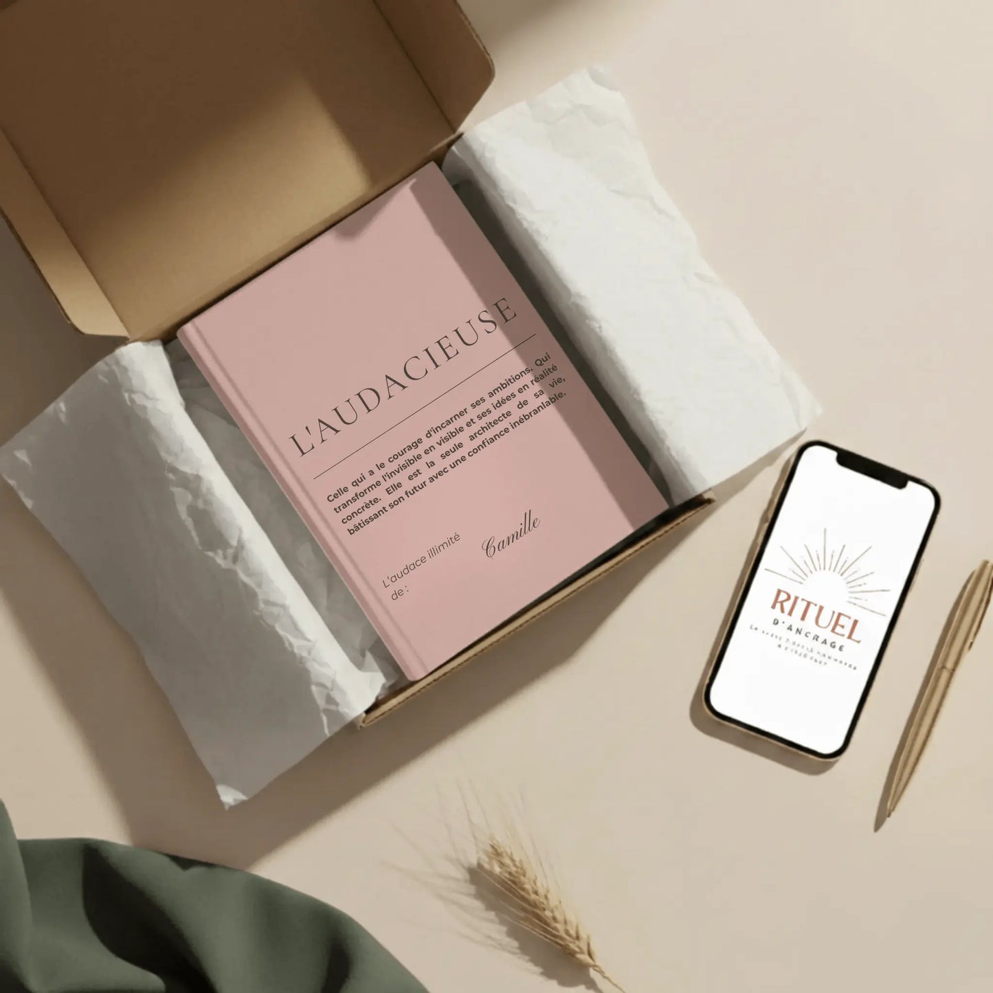 carnet à offir pour femme personnalise