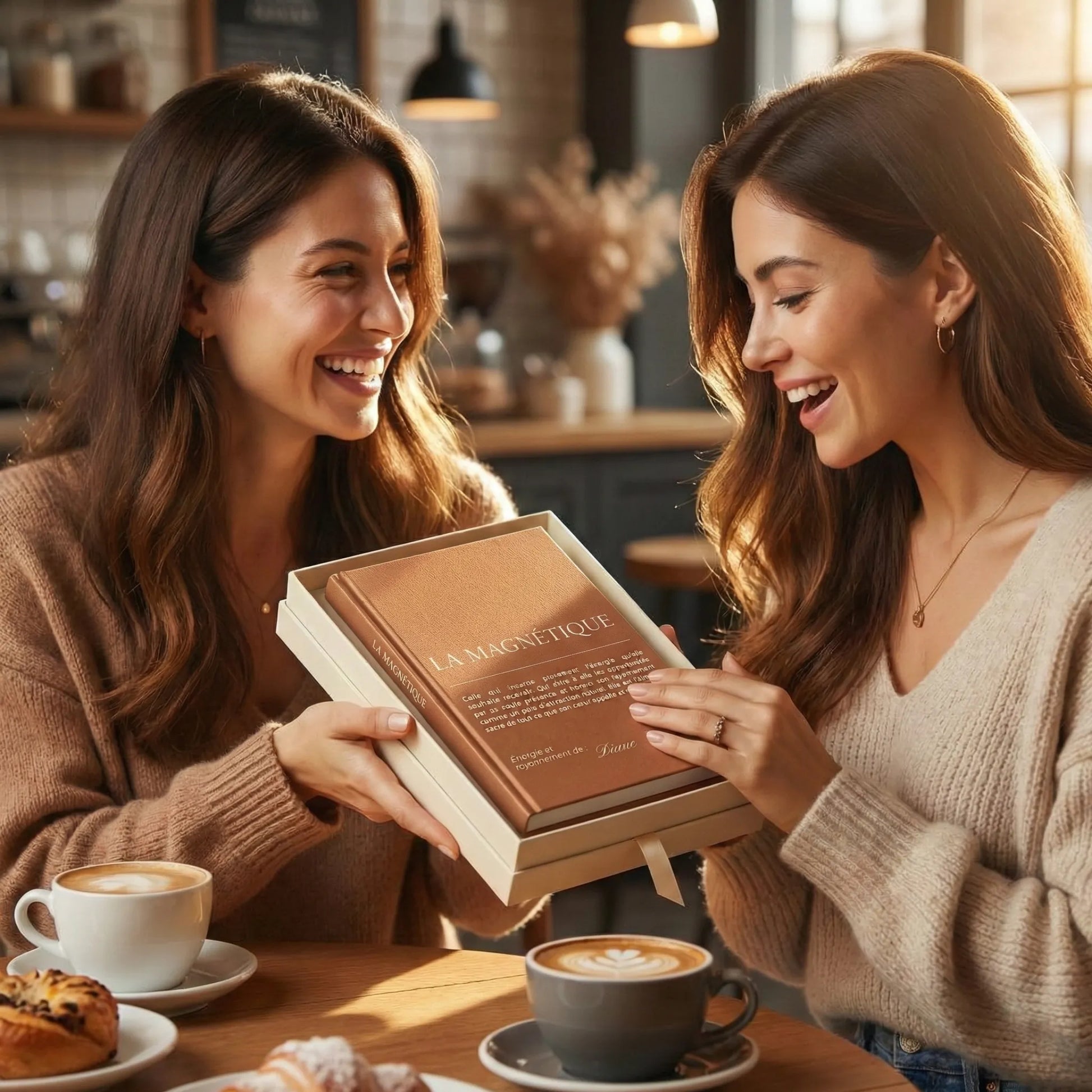 carnet de notes personnalisé Magnétique Rituel d'Ancrage - détail design