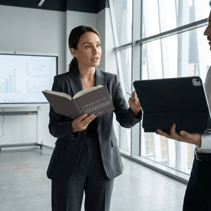 carnet de notes personnalisé Architecte - mise en situation lifestyle