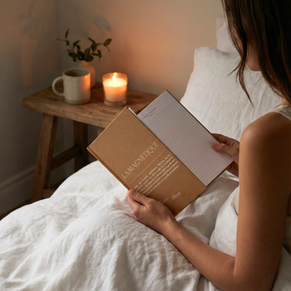 carnet de notes personnalisé Magnétique Rituel d'Ancrage - détail design