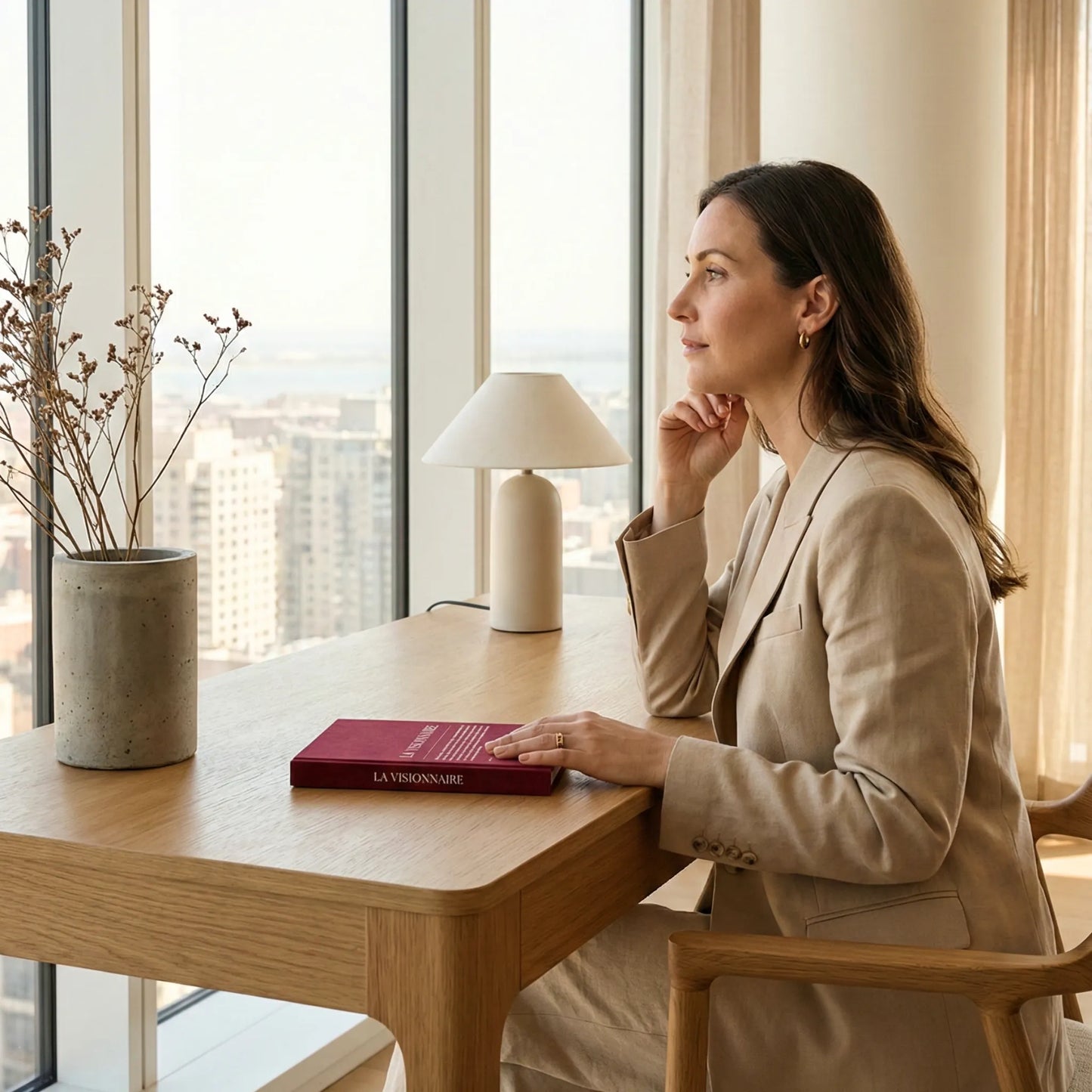 carnet de notes personnalisé Visionnaire Rituel d'Ancrage - détail design