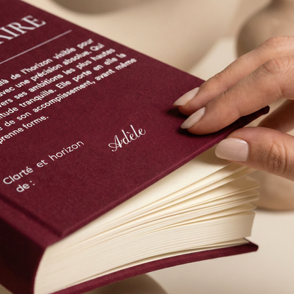 zoom carnet personnalise visionnaire