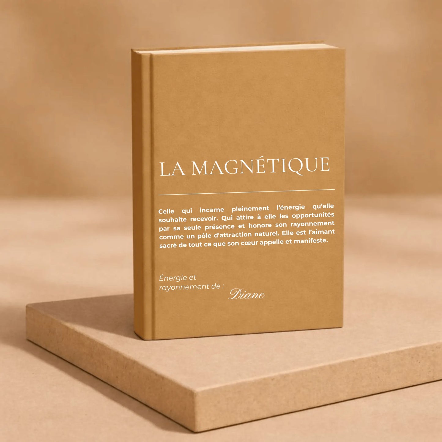 carnet de notes personnalisé Magnétique - mise en situation lifestyle