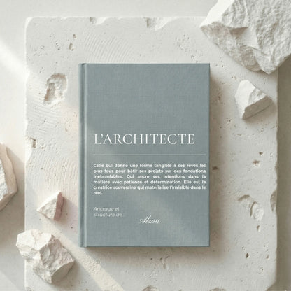 carnet de notes personnalise prenom architecte