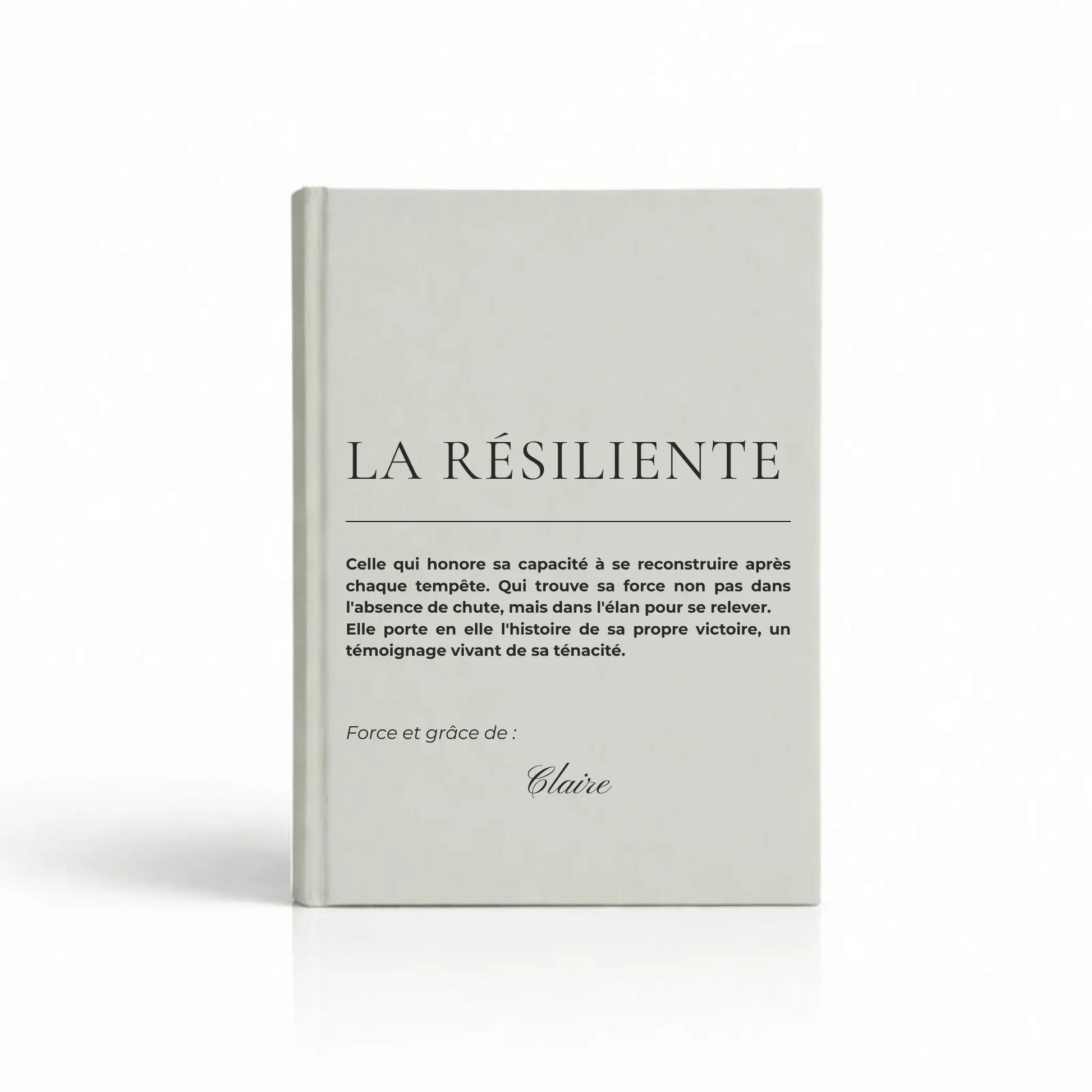 carnet de developpement personnel pour femme la resiliente