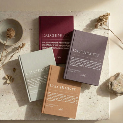 collection cahier personnalise prenom alchimiste