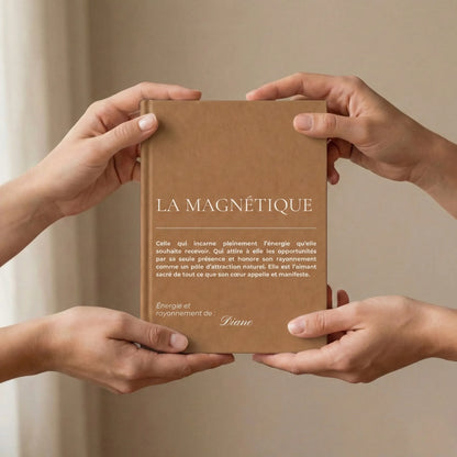 carnet de notes personnalisé Magnétique Rituel d'Ancrage - détail design