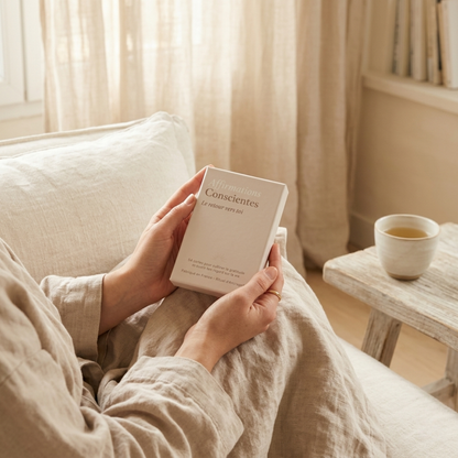 cartes affirmations estime de soi amour propre reconnexion à soi étalées