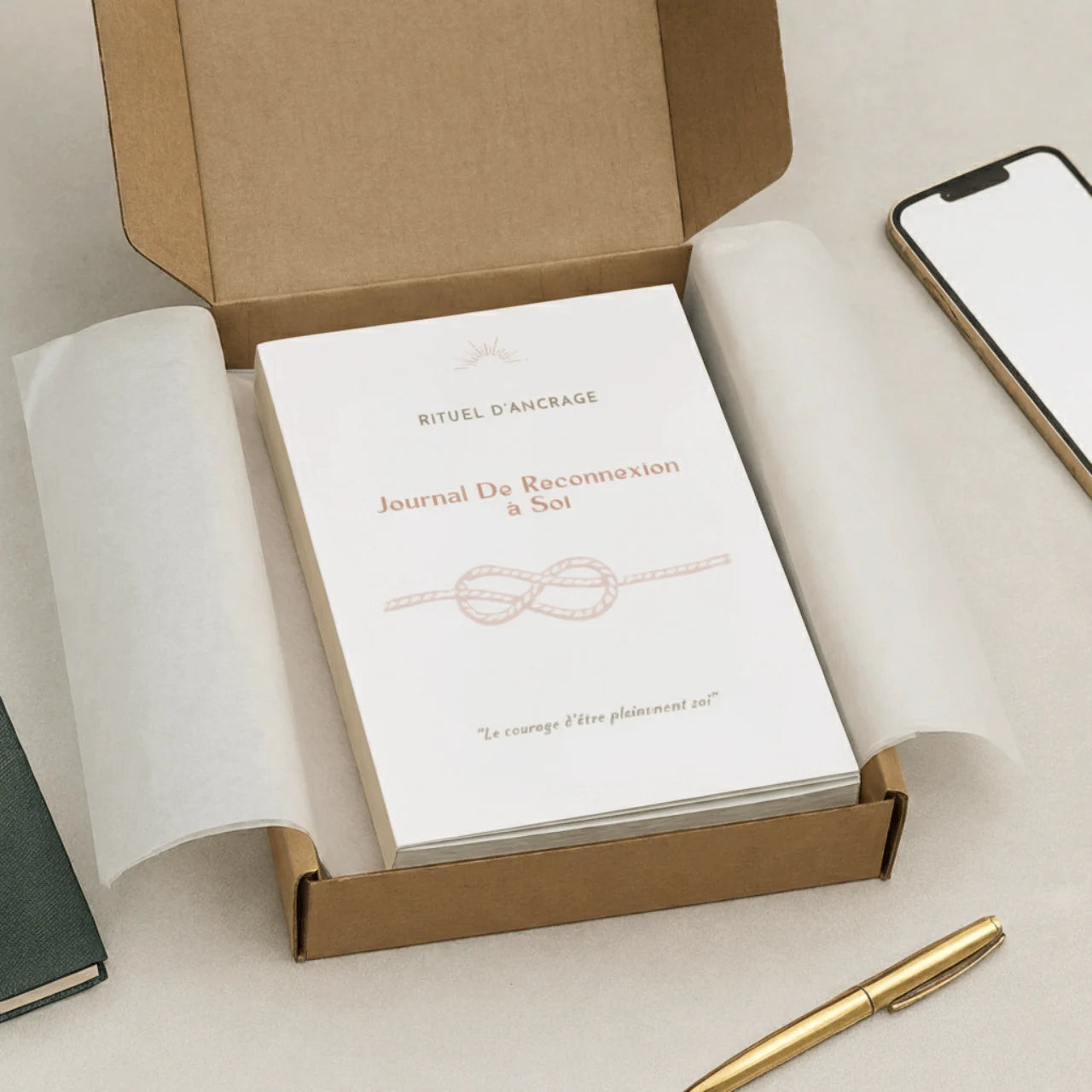 unboxing journal reconnexion