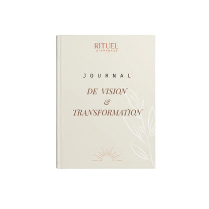 couverture du journal de vision transformation couleur blanc