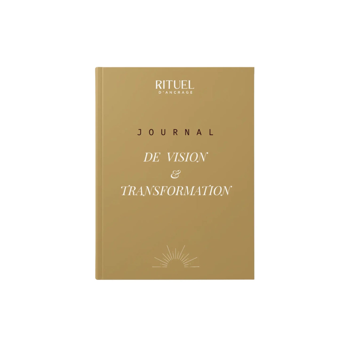couverture du journal vision transformation couleur OR sur fond blanc