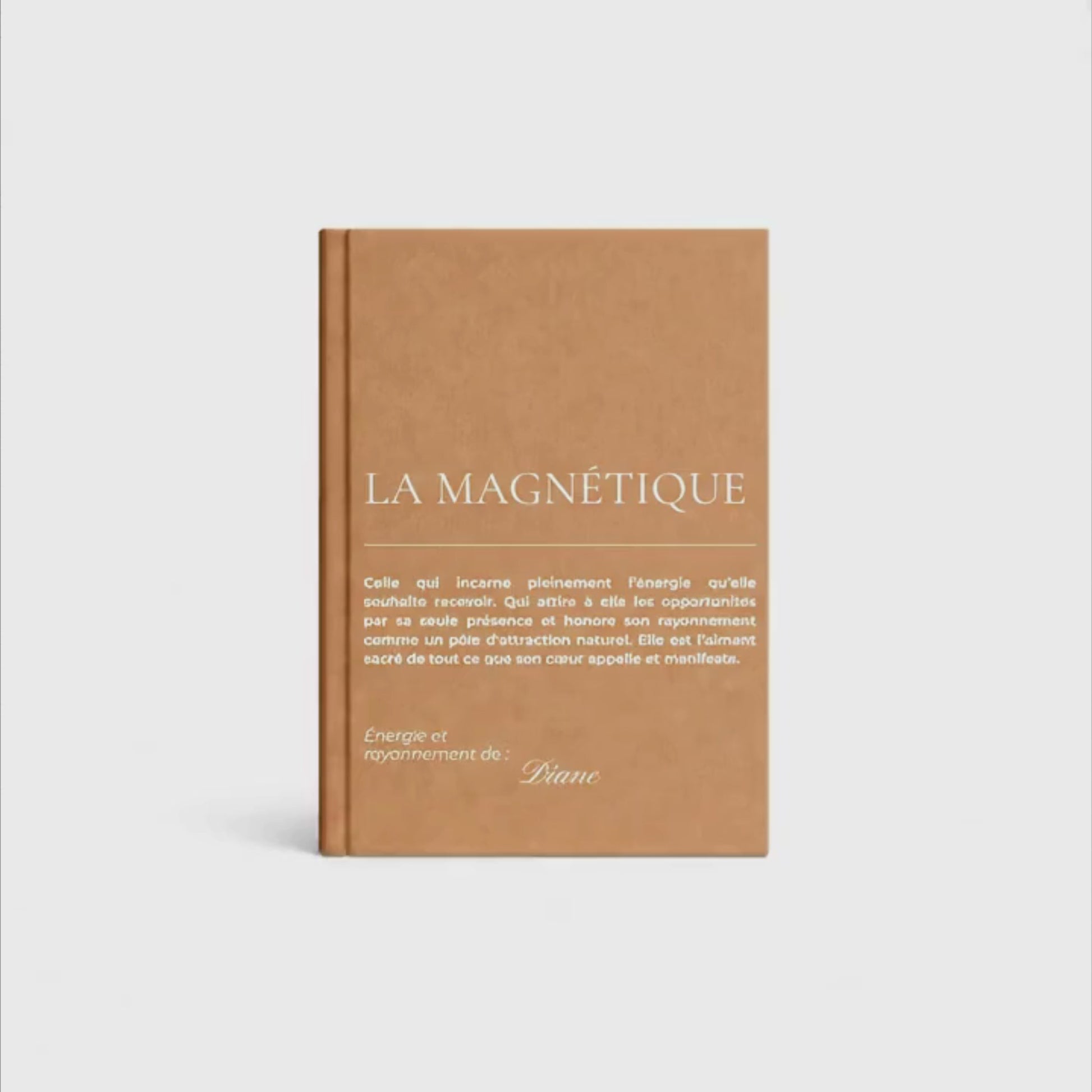 presentation cahier personnalise la magnetique