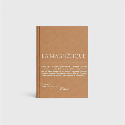 presentation cahier personnalise la magnetique