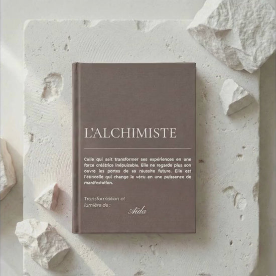 carnet de notes personnalise alchimiste