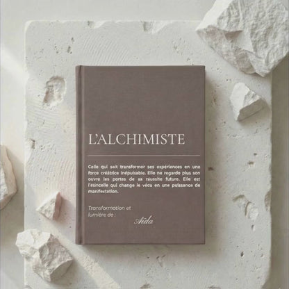carnet de notes personnalise alchimiste
