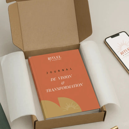 unboxing du journal de vision transformation